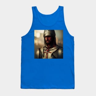 Knights Templar in The Holy Land Tank Top